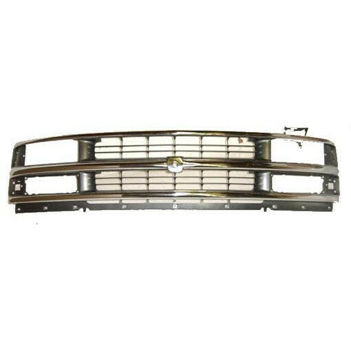 1996-2002 Chevy Express Van Grille Chrome/Silver/Gray.