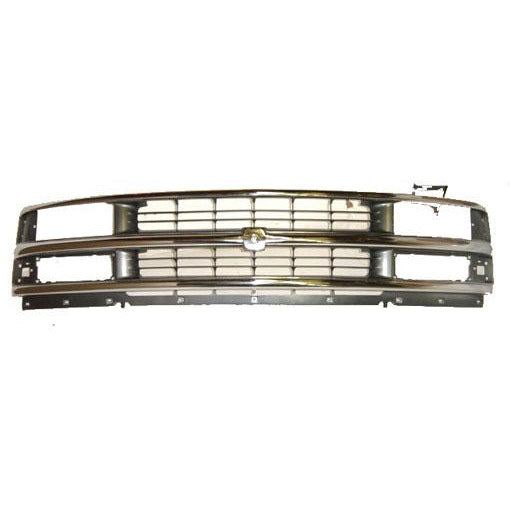 1996-2002 Chevy Express Van Grille Chrome/Silver/Gray - Classic 2 Current Fabrication