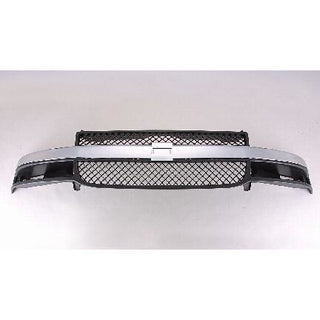 2003-2014 Chevy Express Van Grille Gray w/Composite Headlamp - Classic 2 Current Fabrication