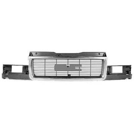 1995-2005 GMC Pontiac Safari Grille Chrome/Argent.
