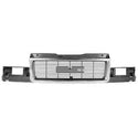 1995-2005 GMC Pontiac Safari Grille Chrome/Argent.