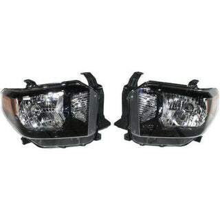 2014-2015 Toyota Tundra Clear Head Light, Lens And Housing, Set.