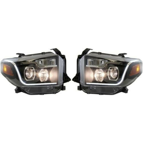 2014-2015 Toyota Tundra Projector Head Light, Assembly, Set.
