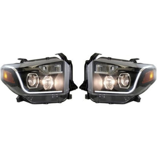2014-2015 Toyota Tundra Projector Head Light, Assembly, Set - Classic 2 Current Fabrication