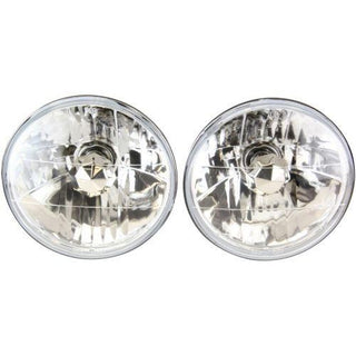 1985-1993 Volkswagen Cabriolet Head Light, Round, w/ Light Bulb - Classic 2 Current Fabrication