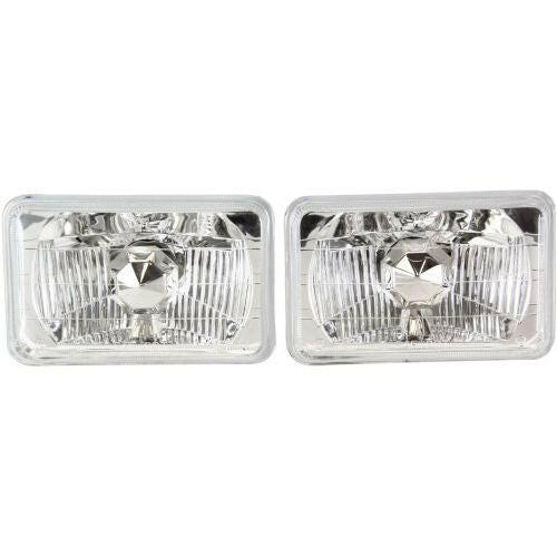 1975-1988 Buick Skyhawk, Rectangular, With Light Bulb.