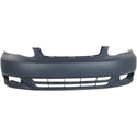 2003-2004 Toyota Corolla Front Bumper Cover, Primed, w/Out Spoiler Hole - Classic 2 Current Fabrication