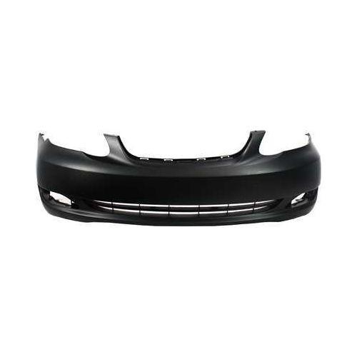 2005-2008 Toyota Corolla Front Bumper Cover, Primed, w/o Spoiler Hole - Classic 2 Current Fabrication