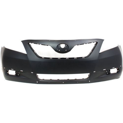 2007-2009 Toyota Camry Front Bumper Cover, Primed, w/ Spoiler Hole - Classic 2 Current Fabrication