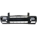 2006-2007 Toyota Highlander Front Bumper Cover, Primed, Hybrid - Capa.