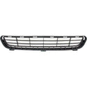 2007-2009 Toyota Camry Front Bumper Grille, Black.