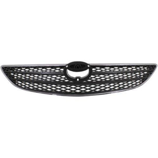 2002-2004 Toyota Camry Grille, Chrome Shell/Silver - Classic 2 Current Fabrication