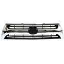 2001-2002 Toyota 4runner Grille, Chrome Shell/primed - Classic 2 Current Fabrication