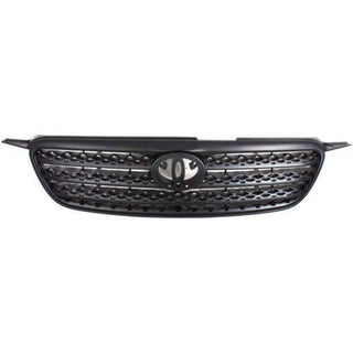 2005-2006 Toyota Corolla Grille, Painted-Dark Gray - Classic 2 Current Fabrication