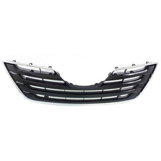 2007-2009 Toyota Camry Grille, Chrome Shell/Black - Classic 2 Current Fabrication