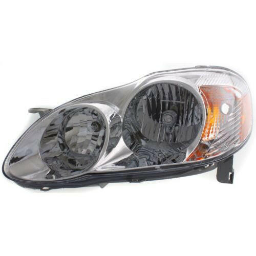 2003-2004 Toyota Corolla Head Light LH, Assembly, CE/LE Models.