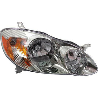 2003-2004 Toyota Corolla Head Light RH, Assembly, S Model - Capa.