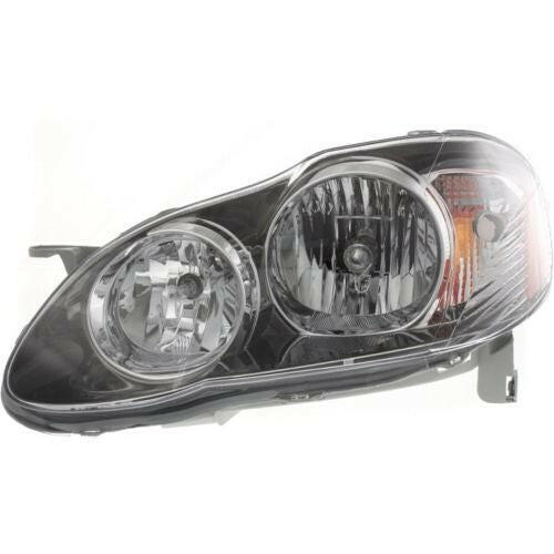 2005-2008 Toyota Corolla Head Light LH, Assembly, Interior, USA Built.