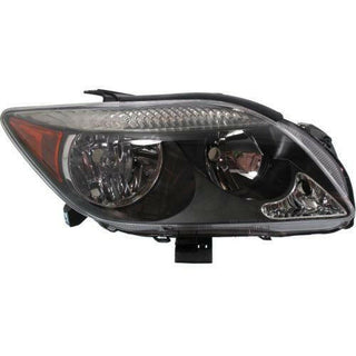 2005-2007 Scion TC Head Light LH, Lens And Housing, w/Out Base Package.
