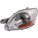 2007-2011 Toyota Yaris Head Light LH, Lens And Housing, With Out Sport.