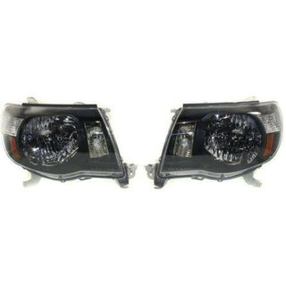 2005-2008 Toyota Tacoma Clear Head Light, Lens And Housing, Interior.