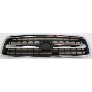 2000-2002 Toyota Tundra Grille, Chrome Shell/Black - Classic 2 Current Fabrication