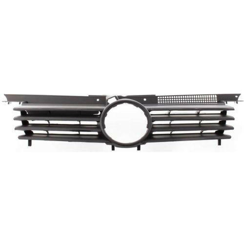 2001-2005 Volkswagen Jetta Grille, Chrome Shell/Black.