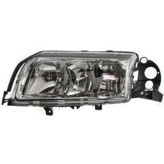 1999-2003 Volvo S80 Head Light LH, Assembly, Halogen, Two Bulbs Type.