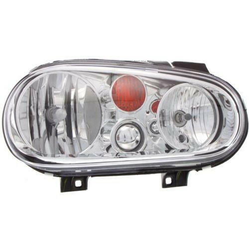 2002-2006 Volkswagen Golf Head Light RH, Assembly, With Out Fog Lamps.