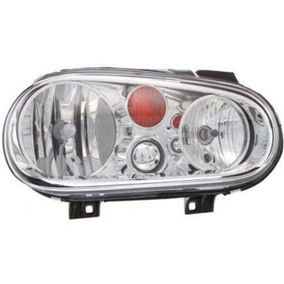 2002-2006 Volkswagen Golf Head Light RH, Assembly, With Out Fog Lamps.