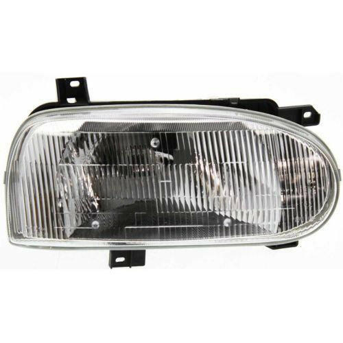 1993-1999 Volkswagen Golf Head Light RH, Assembly, Single Bulb Type.