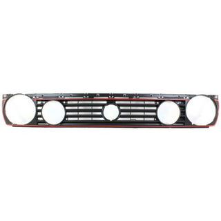 1990-1992 Volkswagen Golf Grille, Black, GTI - Classic 2 Current Fabrication