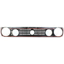 1990-1992 Volkswagen Golf Grille, Black, GTI.