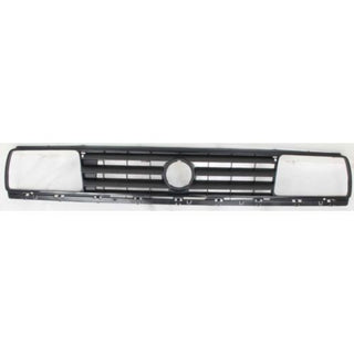 1988-1992 Volkswagen Jetta Grille, Painted-Black - Classic 2 Current Fabrication
