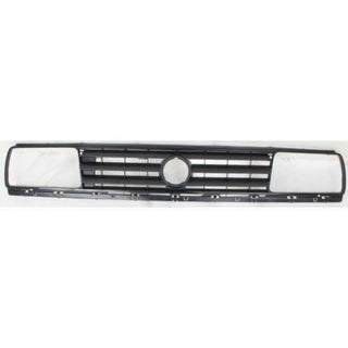 1988-1992 Volkswagen Golf Grille, Painted-Black - Classic 2 Current Fabrication