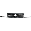 1993-1999 Volkswagen Golf Grille, Painted-Black.