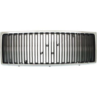 1990 Volvo 740 Grille, Chrome Shell With Black Insert - Classic 2 Current Fabrication