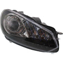 2010-2011 Volkswagen Golf Projector Head Light, Assembly, Black Bezel - Classic 2 Current Fabrication