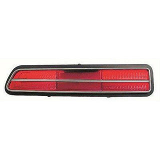1969 Chevy Camaro DRIVER SIDE TAIL LIGHT LENS FOR RS MODELS.